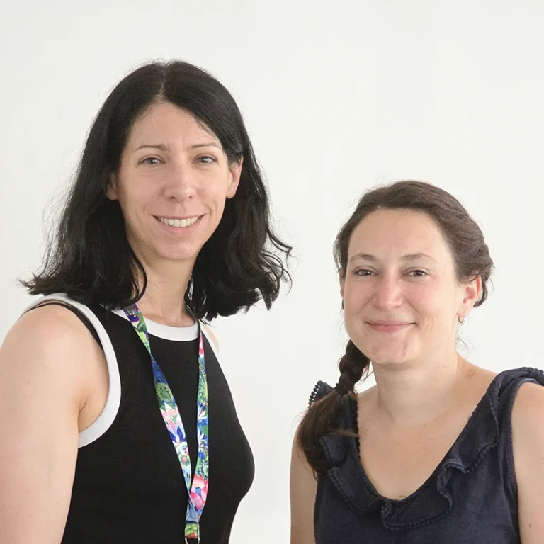 Emilie Dubots, médecin de PMI à Clermont-Ferrand et Nadège Germain, infirmière puéricultrice